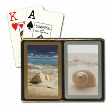 Congress Seashells Bridge Designer Series Playing Cards