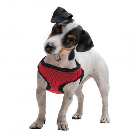 Medium Red Soft'n'Safe Dog Harness