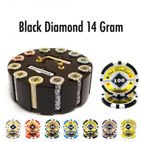 300 Ct - Pre-Packaged - Black Diamond 14 G - Wooden Carousel