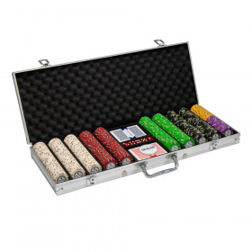 500Ct Claysmith Gaming Bluff Canyon" Chip Set in Aluminum"