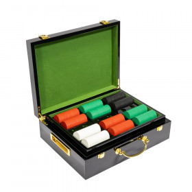 500 ct Super Diamond Poker Chip Set 8.5 Grams Hi Gloss Case