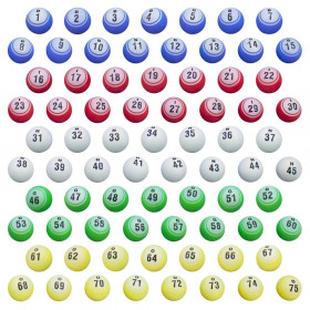 1.5in Replacement Set of Professional Bingo Balls