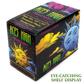 Aces High Blacklight, 6-pack in PDQ