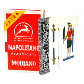 Deck of Napoletane 97/25 Italian Regional Playing Cards