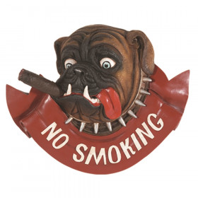 PUB SIGN-NO SMOKING DOG