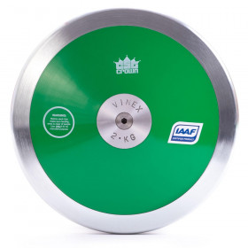 Low Spin Discus -  70% Rim Weight -  2kg
