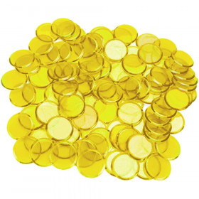 100 Pack Yellow Bingo Marker Chips