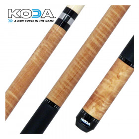 Koda KD30 Pool Cue, Natural Stain Curly Maple Pool Cue