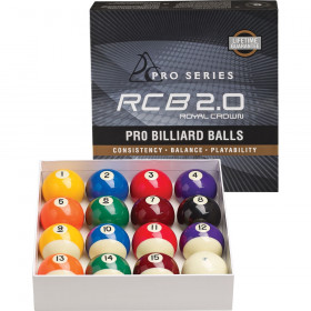 Pro Series RCB2.0 Royal Crown Pro Billiard Ball Set