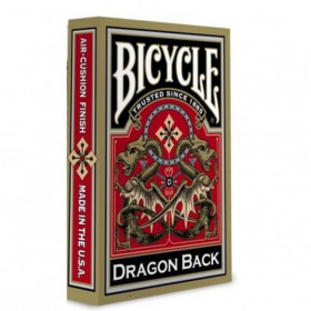 Bicycle Gold Dragon Back Standard Index Playing Cards