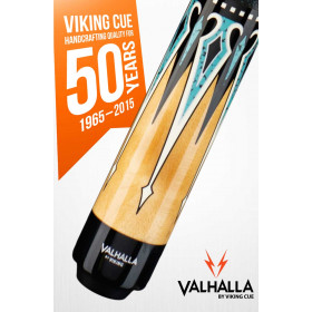 Valhalla by Viking VA501 Pool Cue - Natural/Turquoise