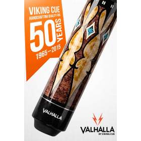 Valhalla by Viking VA502 Pool Cue - Brown/Turquoise