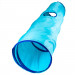 52" Blue Krinkle Cat Tunnel with Peek Hole and Storage Bag