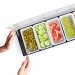 Bar Top Food and Condiment Dispenser | 6 Tray Plastic Garnis