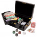 Ace Casino 500pc Poker Chip Set with Mahogany Case