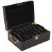 500Ct Claysmith Gaming "Bluff Canyon" 13.5 Gram Clay Composite Chip Set in Black Mahogany Case