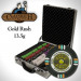 500Ct Claysmith "Gold Rush" Chip Set in Claysmith Gaming