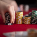1000 Ct Las Vegas 14 Gram Poker Chip Set w/ Acrylic Carrier & Chip Trays