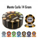 300 Ct - Pre-Packaged - Monte Carlo 14 G - Wooden Carousel