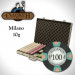 1000Ct Claysmith Gaming "Milano" Chip Set in Aluminum