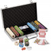 300Ct Claysmith Gaming 'Rock & Roll' Chip Set in Aluminum Case