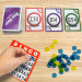 Pack of 81 Bingo Calling Cards - Pocket-Sized, Easy-Read