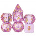 Set of 7 Polyhedral Dice, Ambrosia