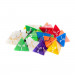 25 Pack of Random D4 Polyhedral Dice in Multiple Colors