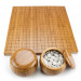 Bamboo Go Set with Reversible Board, Bowls, Stones