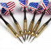 Tournament Bristle Dartboard w 6 Regulation Steel tip darts