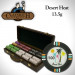 Desert Heat 500pc Poker Chip Set w/Walnut Case