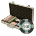 Claysmith Milano 300pc Poker Chip Set w/Aluminum Case