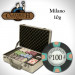 Claysmith Milano 300pc Poker Chip Set w/Claysmith Aluminum Case