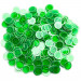 300 Pack Green Magnetic Bingo Marker Chips