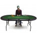 Casino Quality Sublimation Green Poker Table Felt