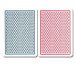 COPAG Dual Index Plastic Playing Cards, Blue/Red Setup