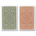 Modiano Club Plastic Playing Cards, Green/Brown, Bridge Size, Jumbo Index