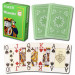 Modiano Cristallo Light Green Plastic Playing Cards