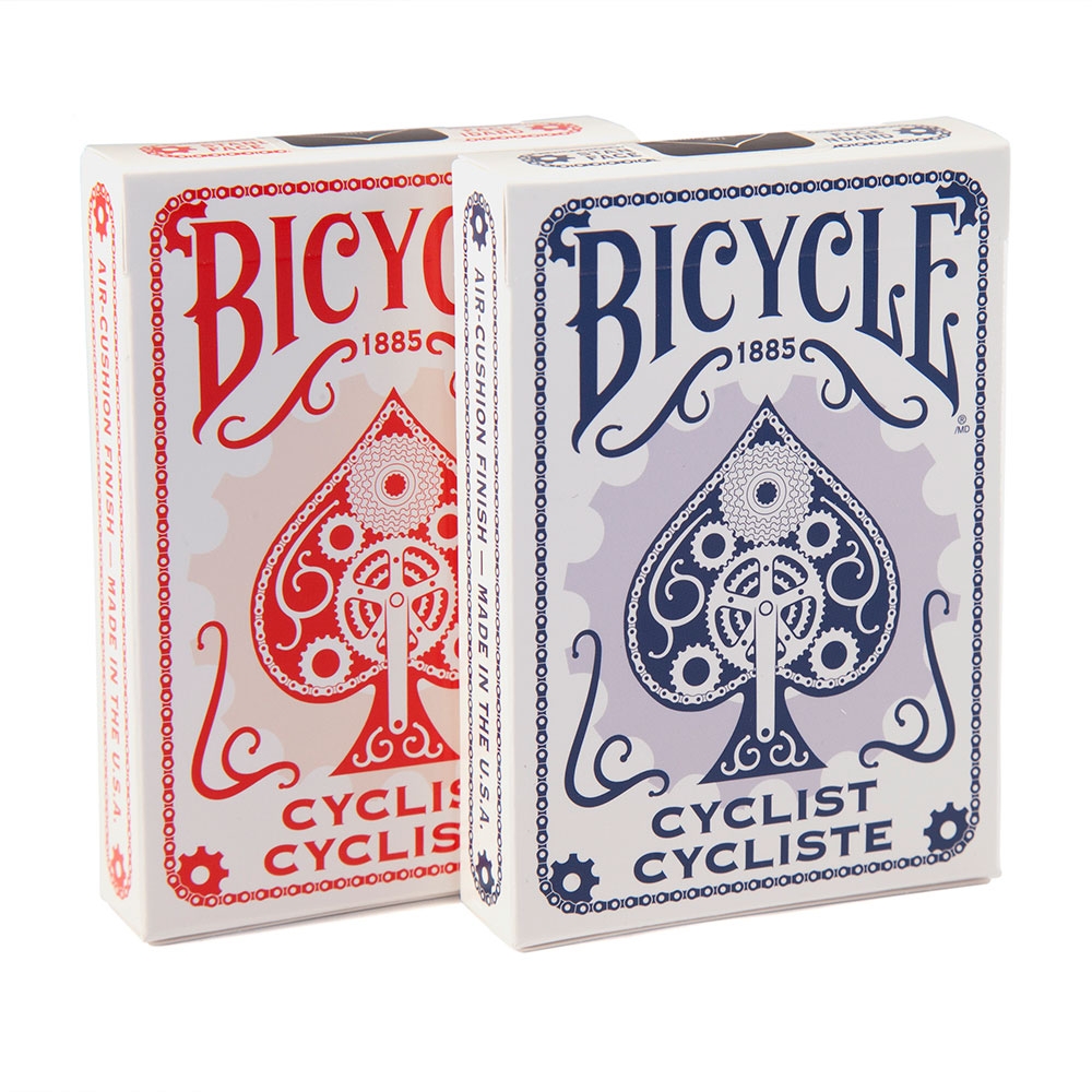 Bicycle Cyclist Playing Cards Air Cushion Finish Poker Deck Sealed Red or Blue
